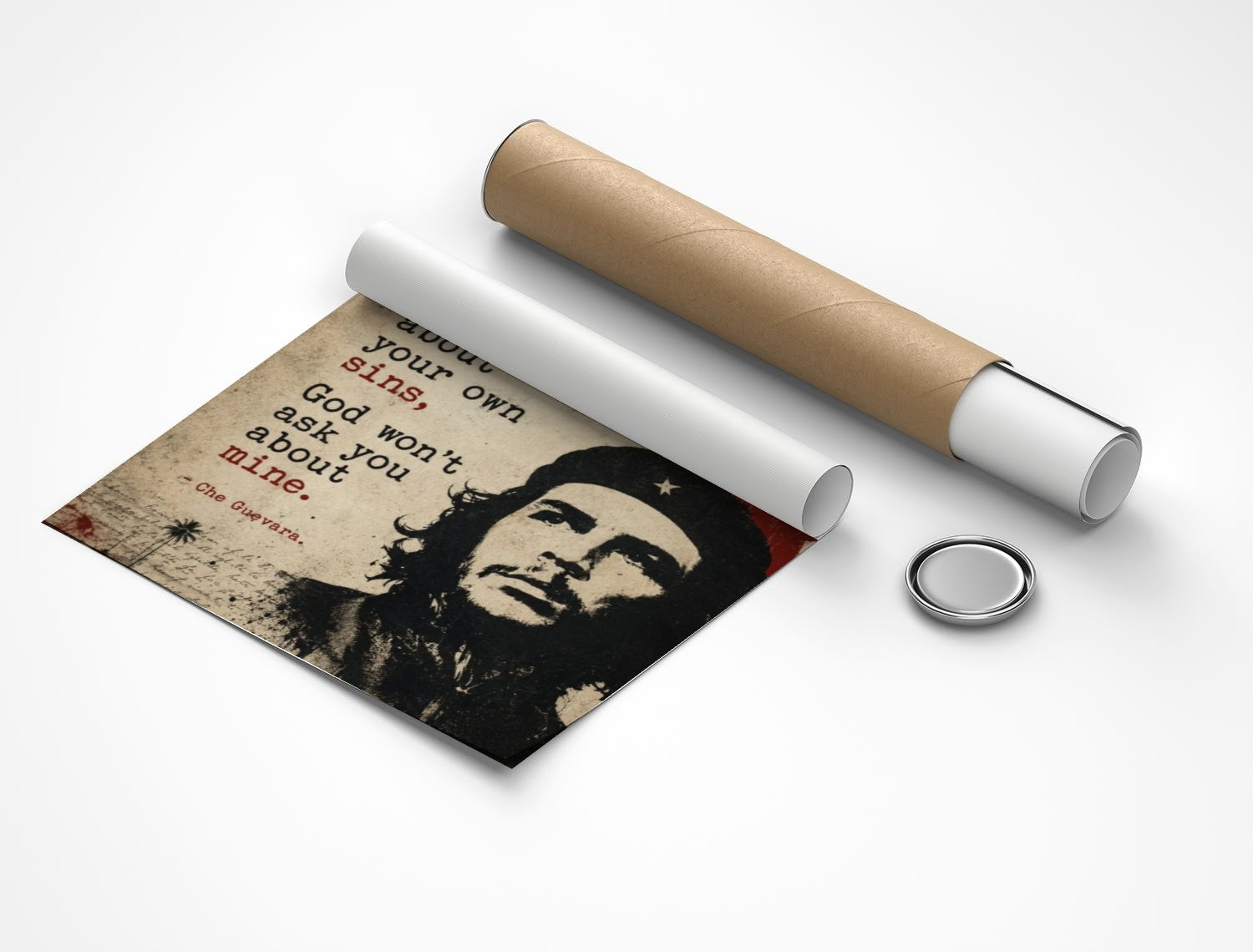 Rolled poster