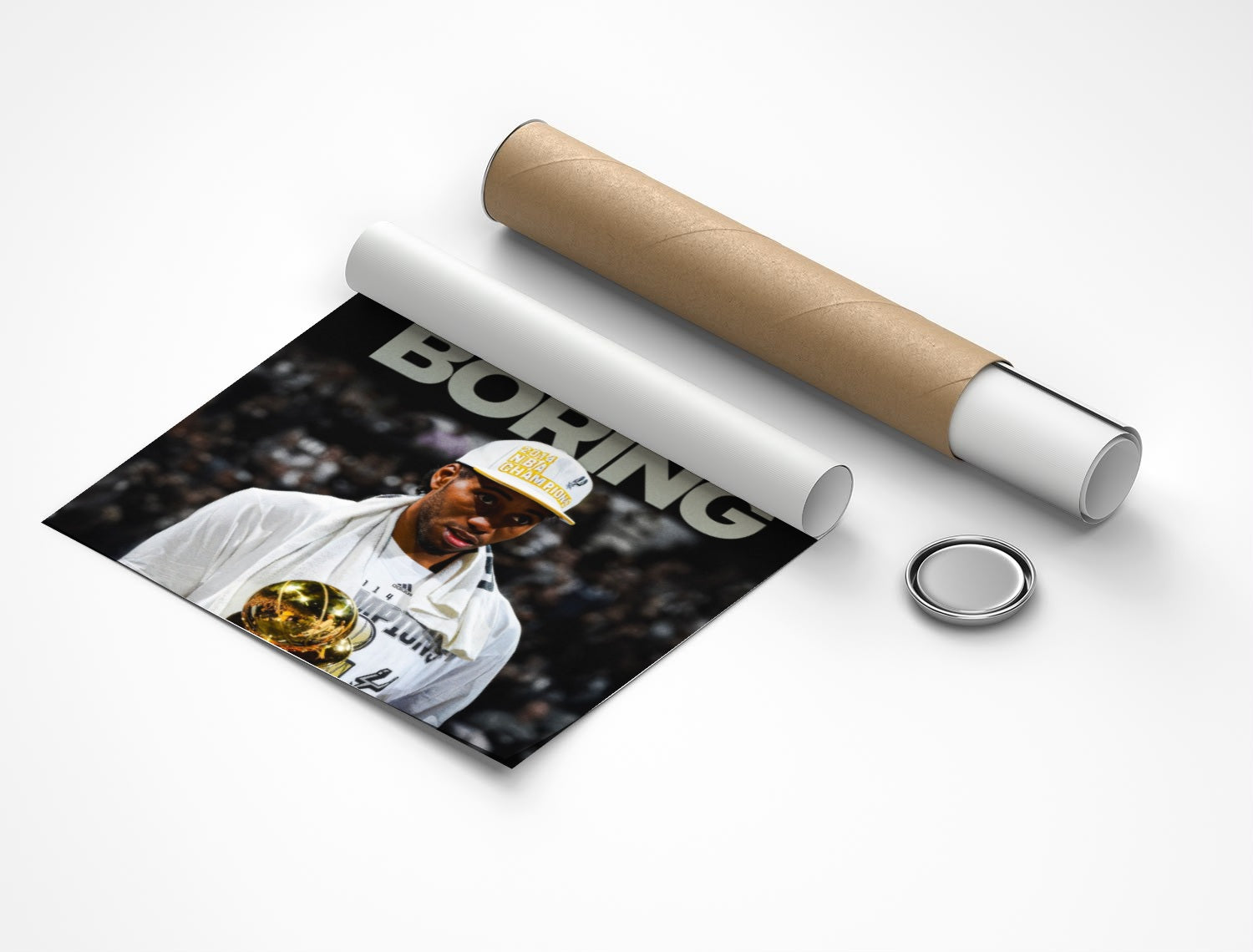 Rolled poster