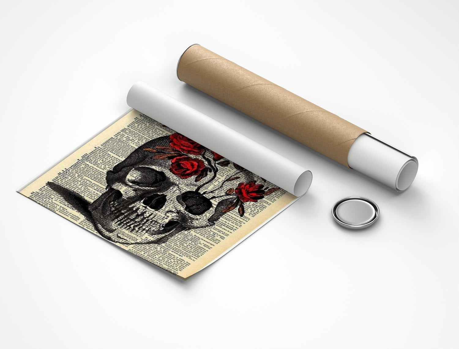 Rolled poster
