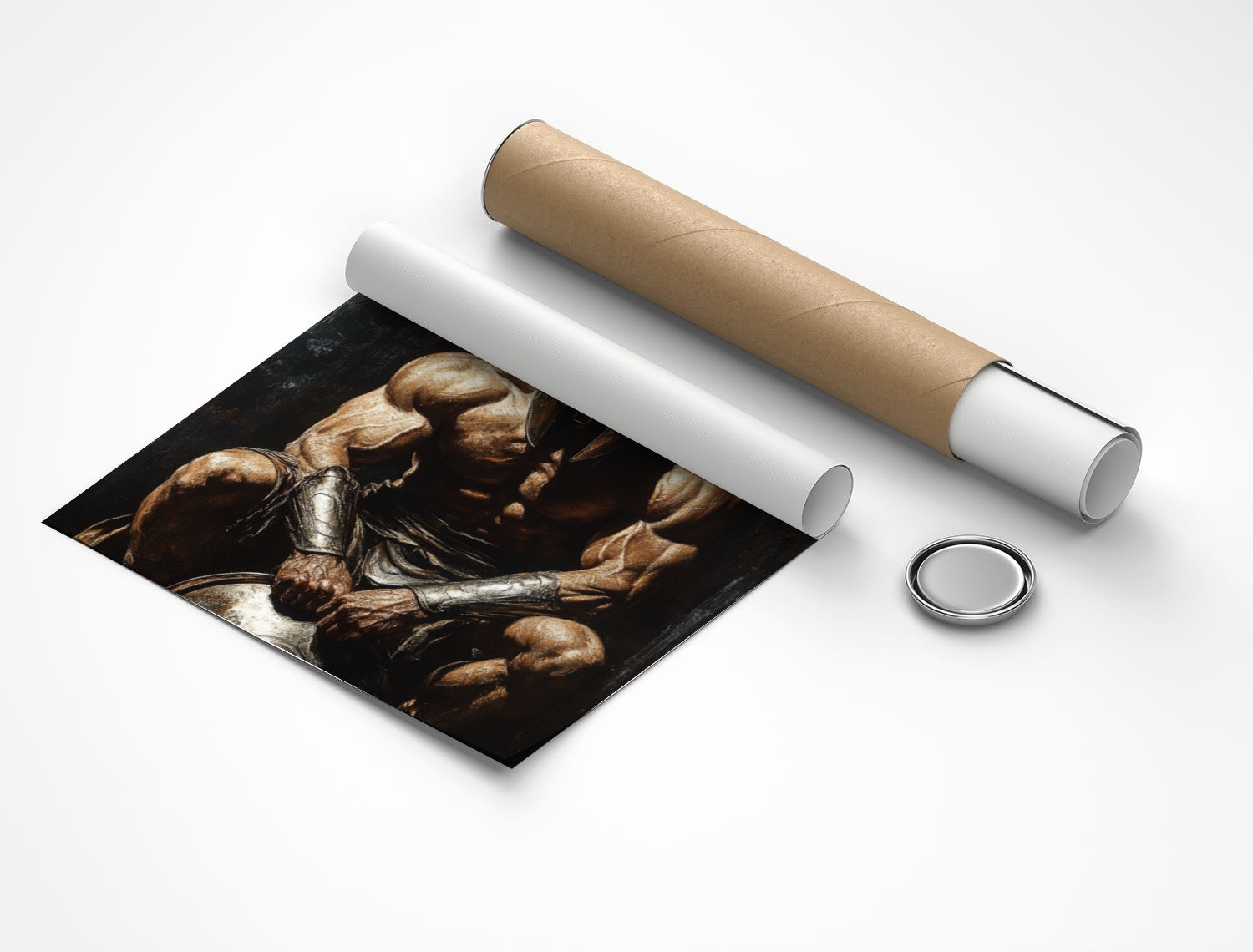 Rolled poster