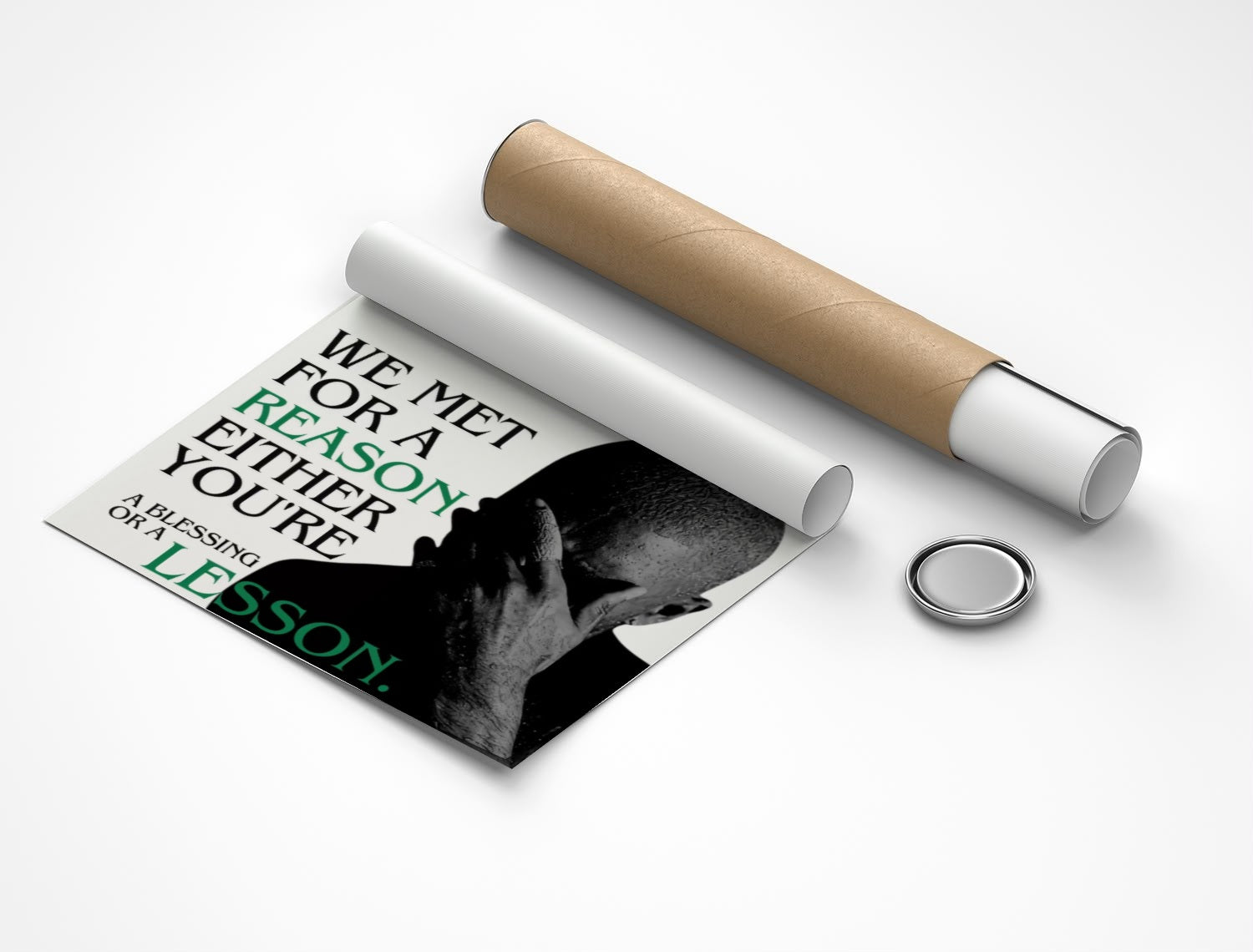 Rolled poster