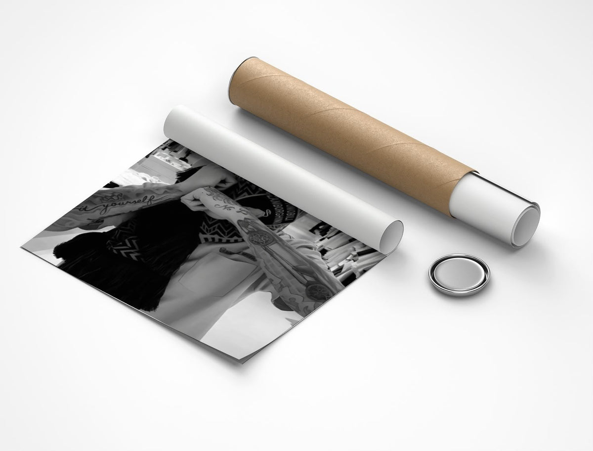 Rolled poster