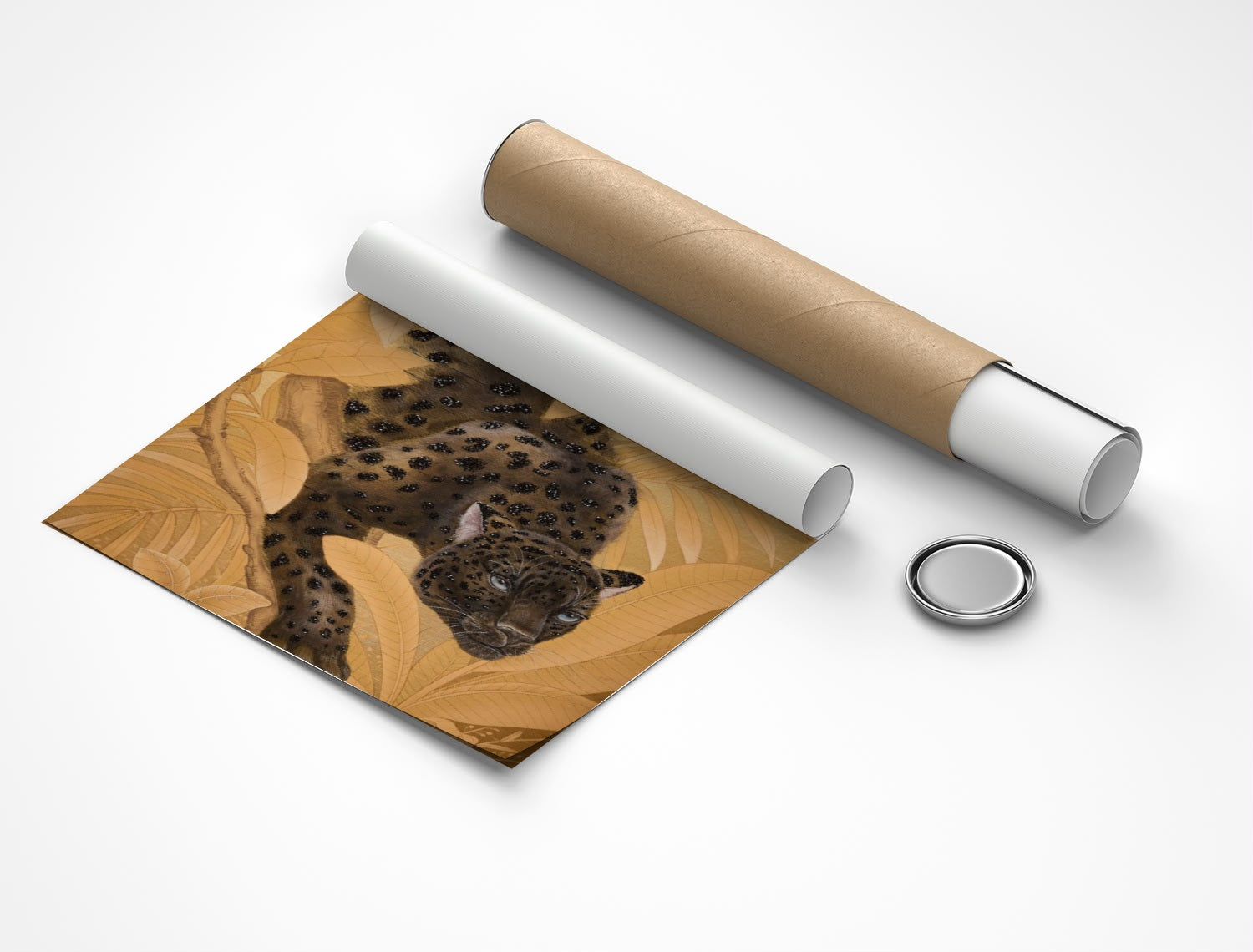 Rolled poster