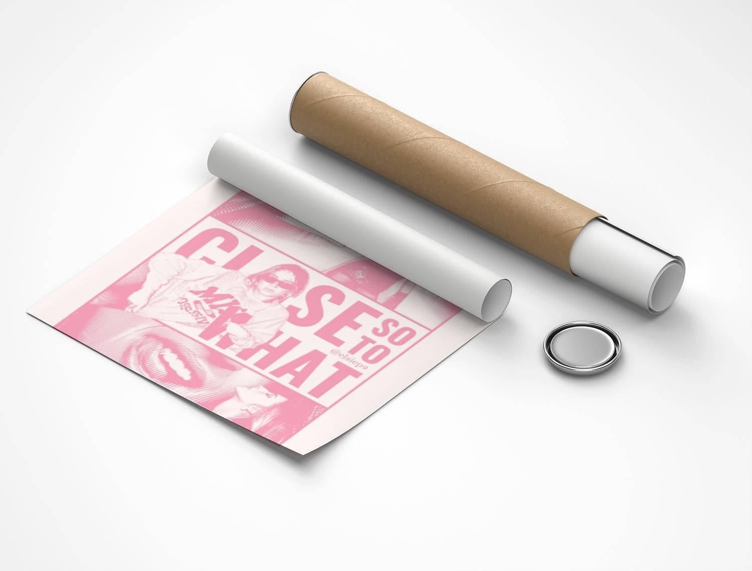 Rolled poster