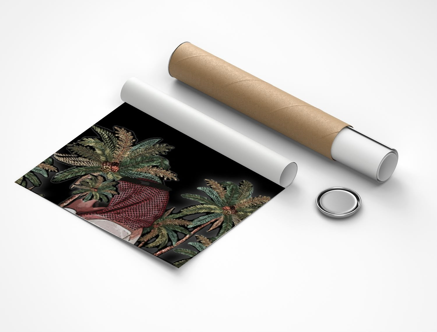 Rolled poster