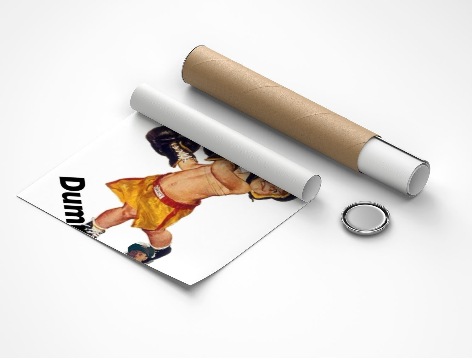 Rolled poster