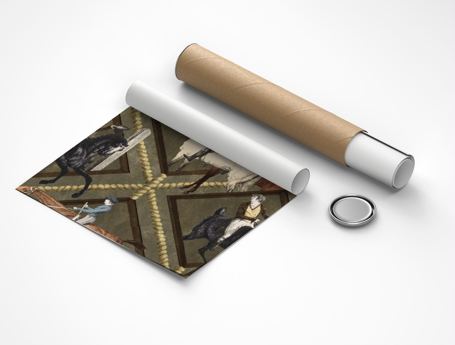 Rolled poster