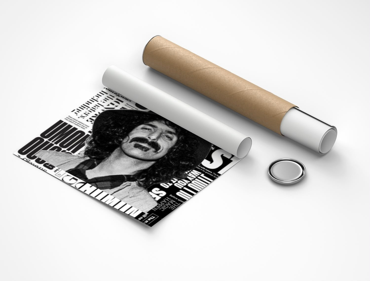 Rolled poster