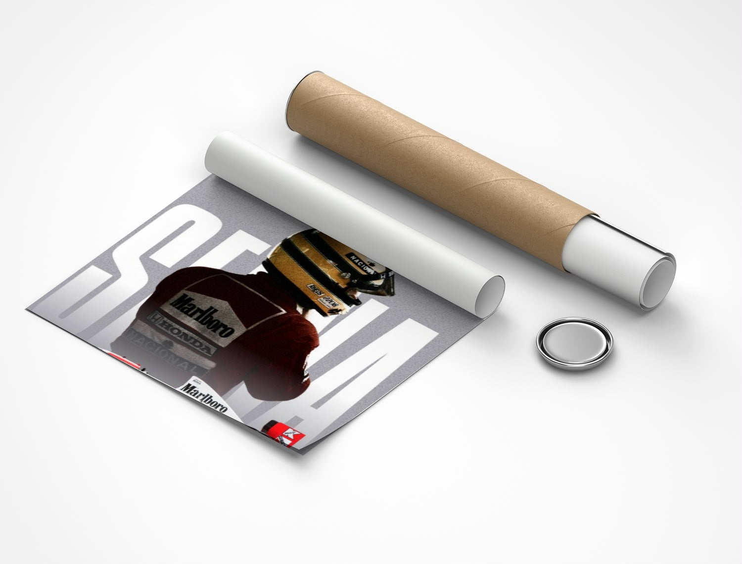 Rolled poster