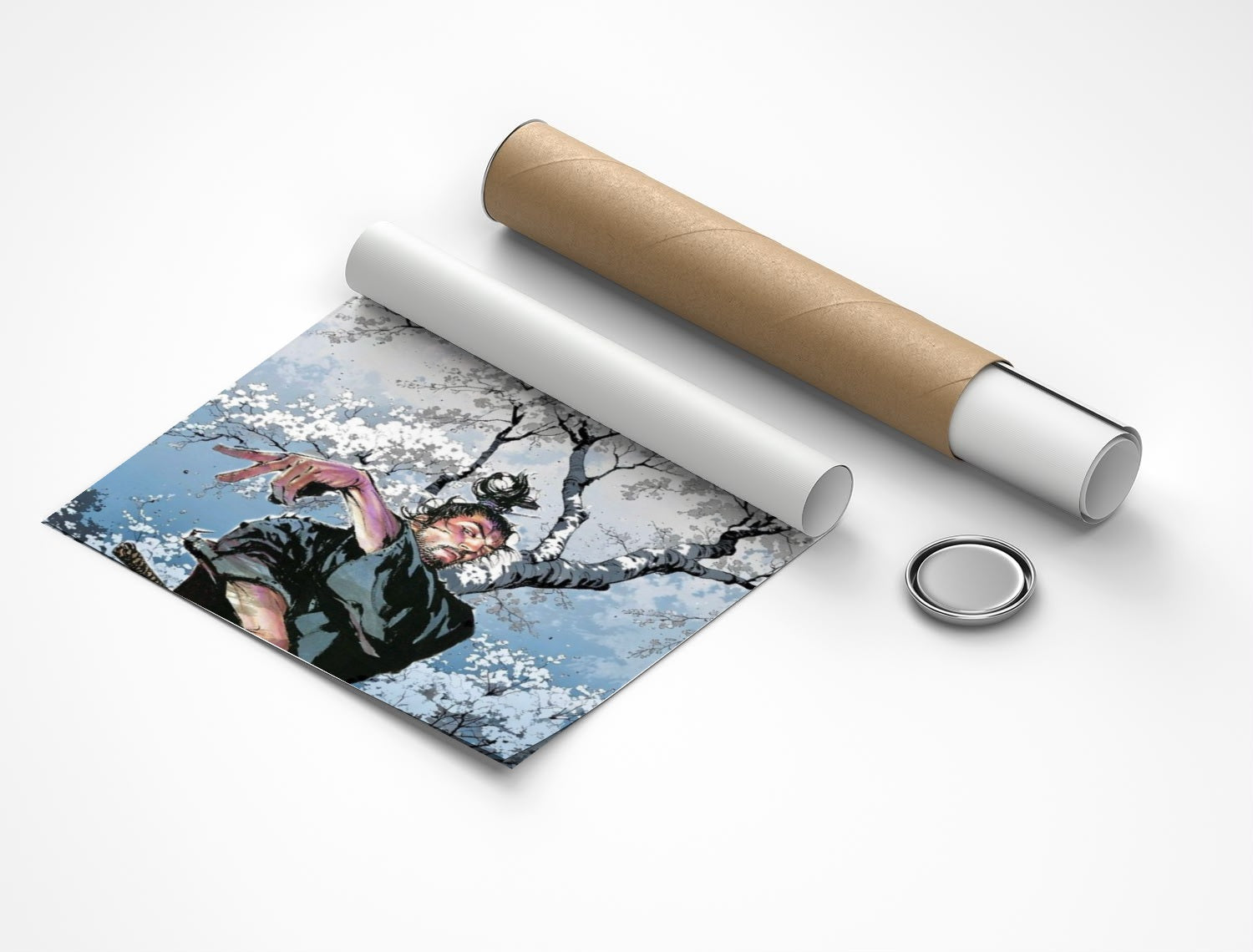 Rolled poster