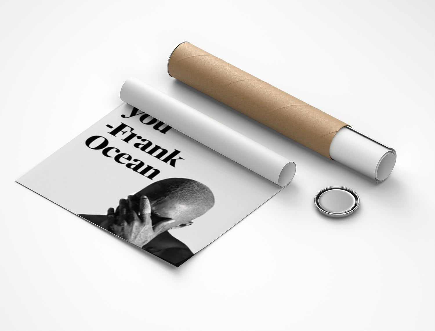 Rolled poster