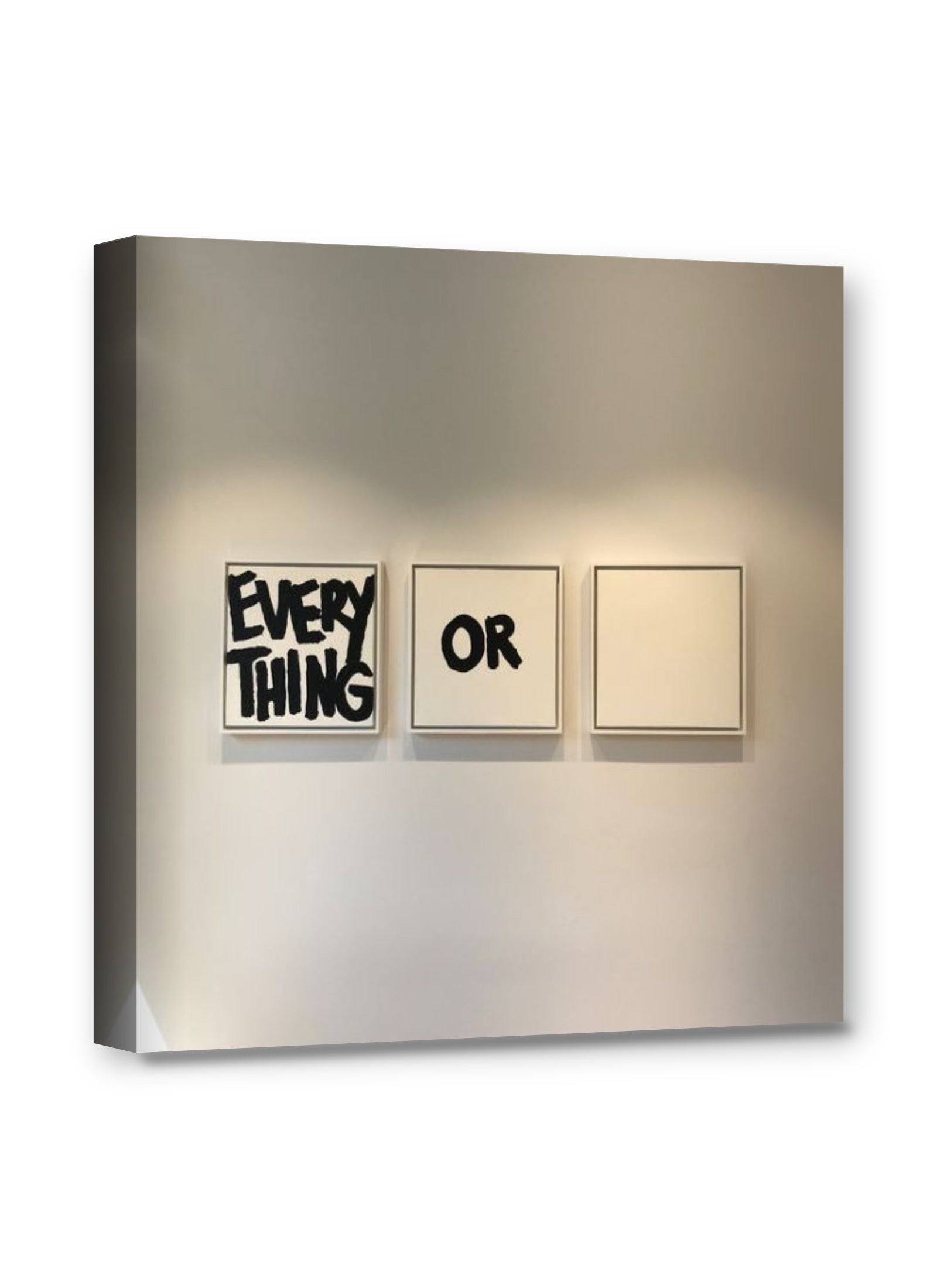 Framed canvas