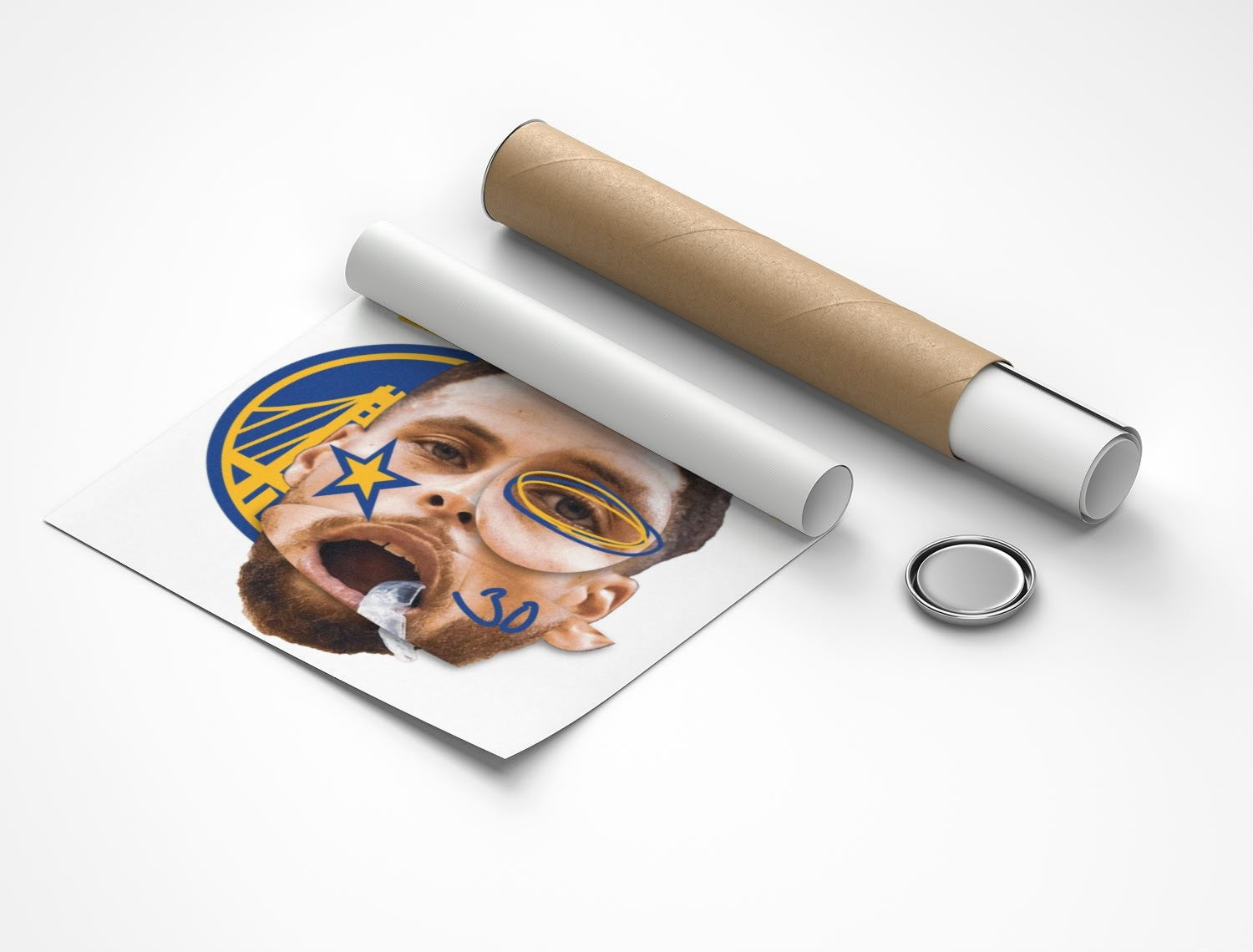 Rolled poster