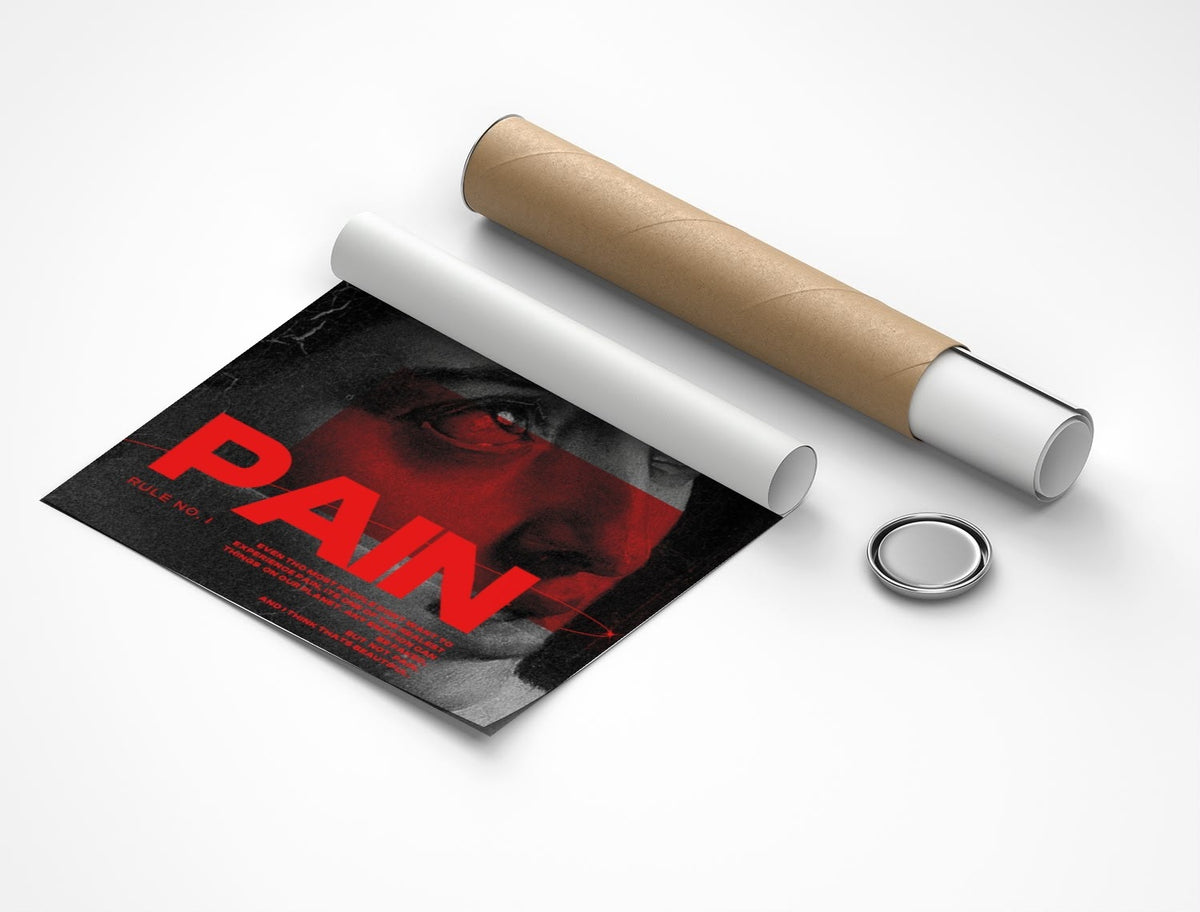 Rolled poster
