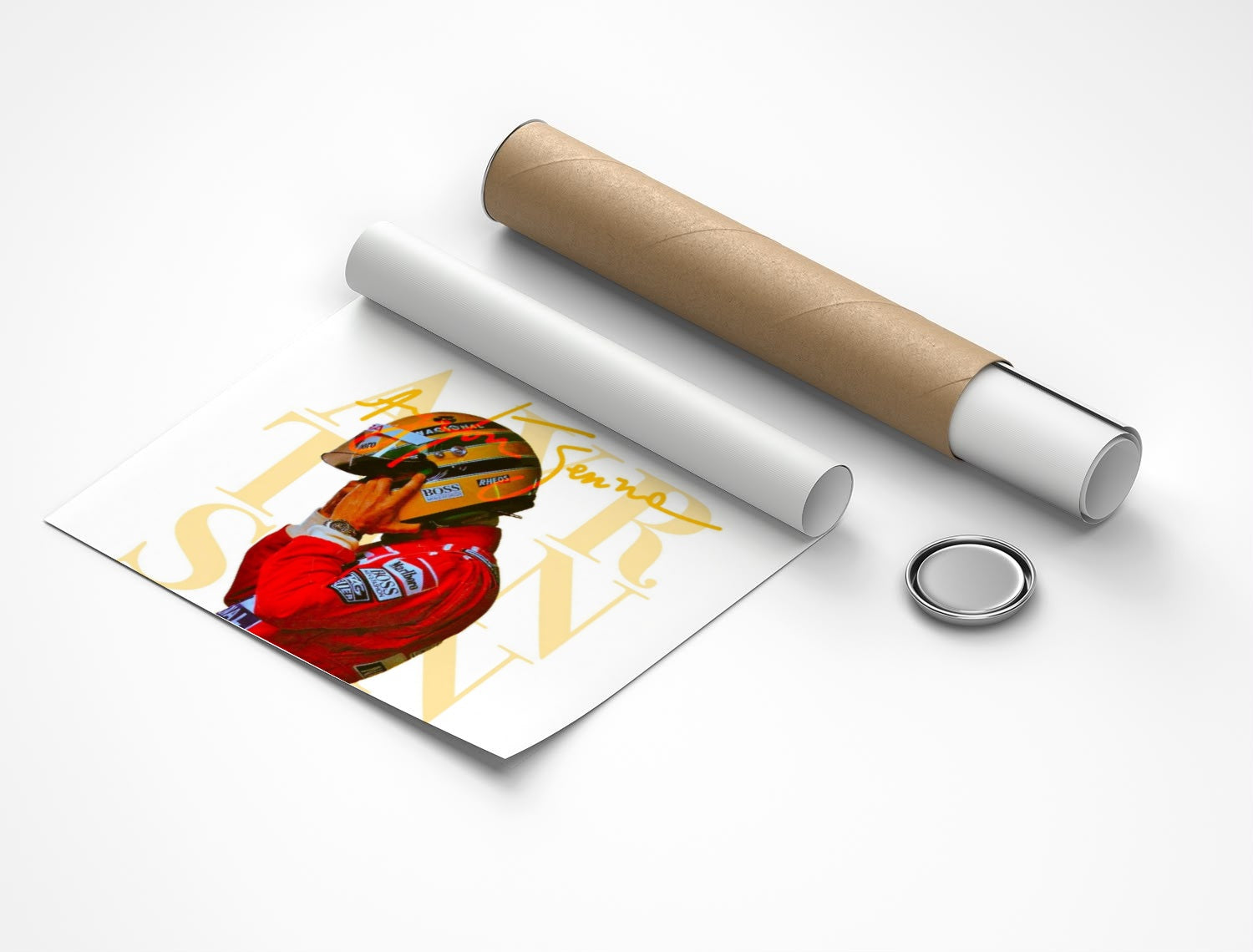 Rolled poster