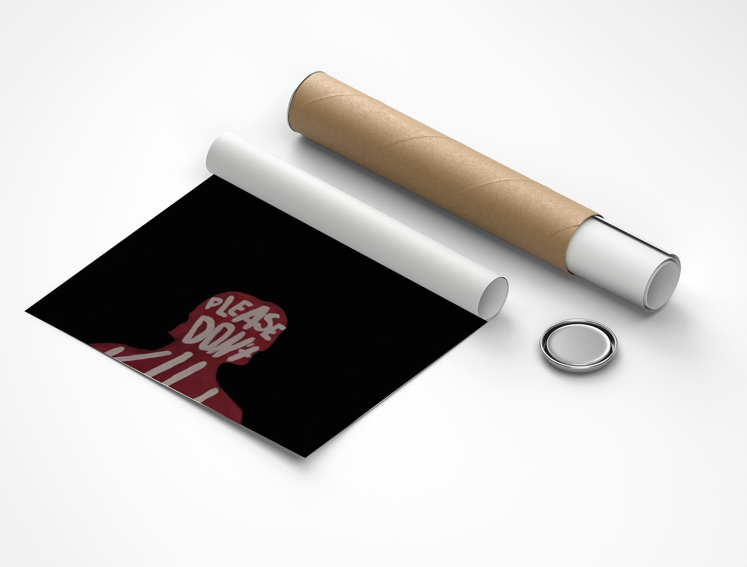 Rolled poster