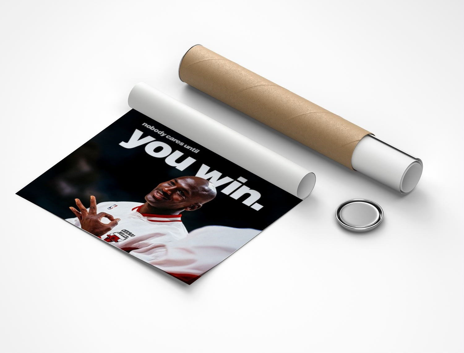 Rolled poster