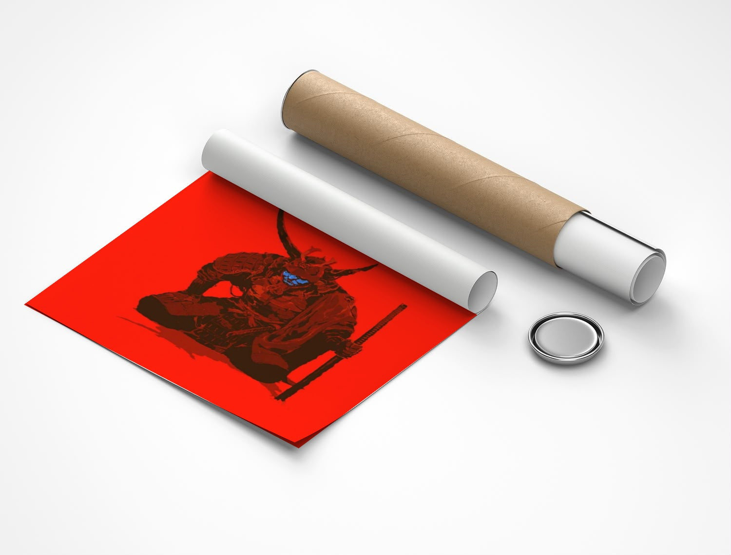 Rolled poster