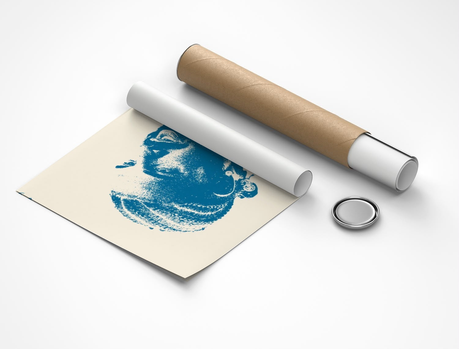 Rolled poster