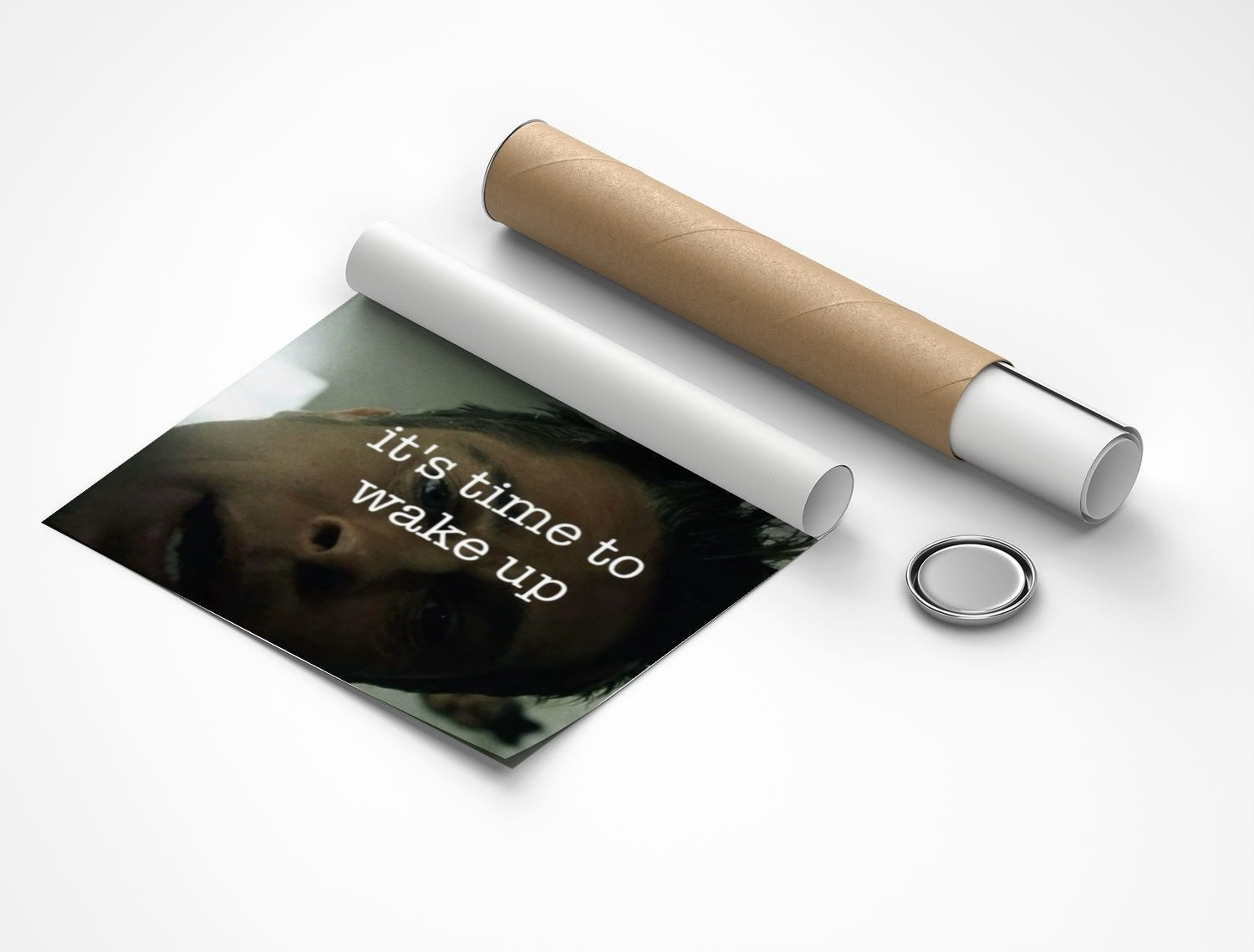 Rolled poster