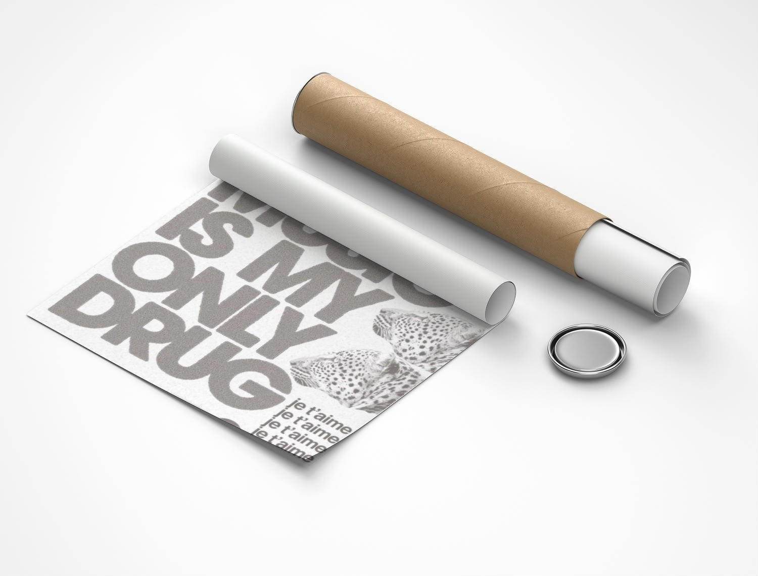 Rolled poster