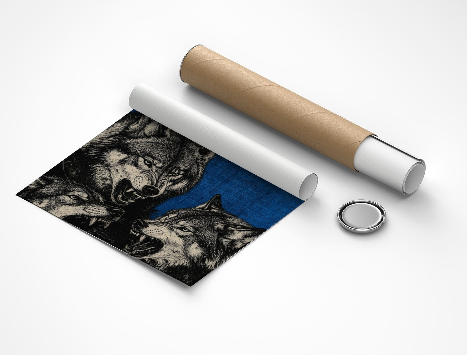 Rolled poster