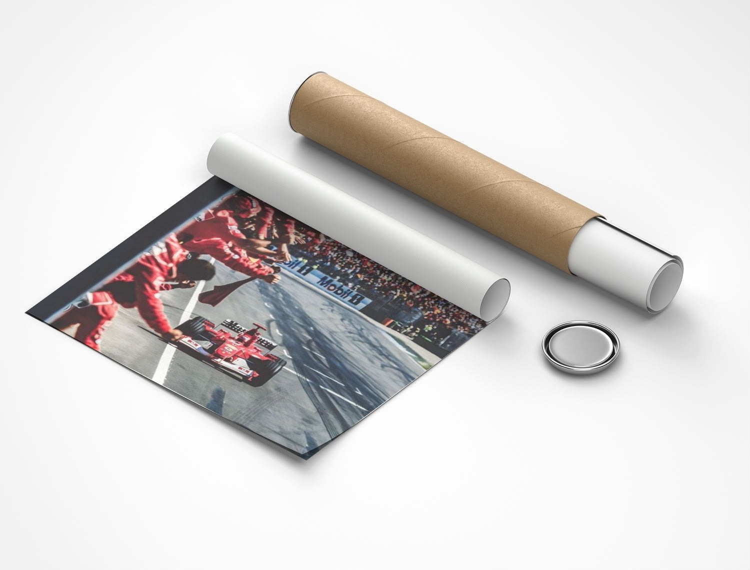 Rolled poster
