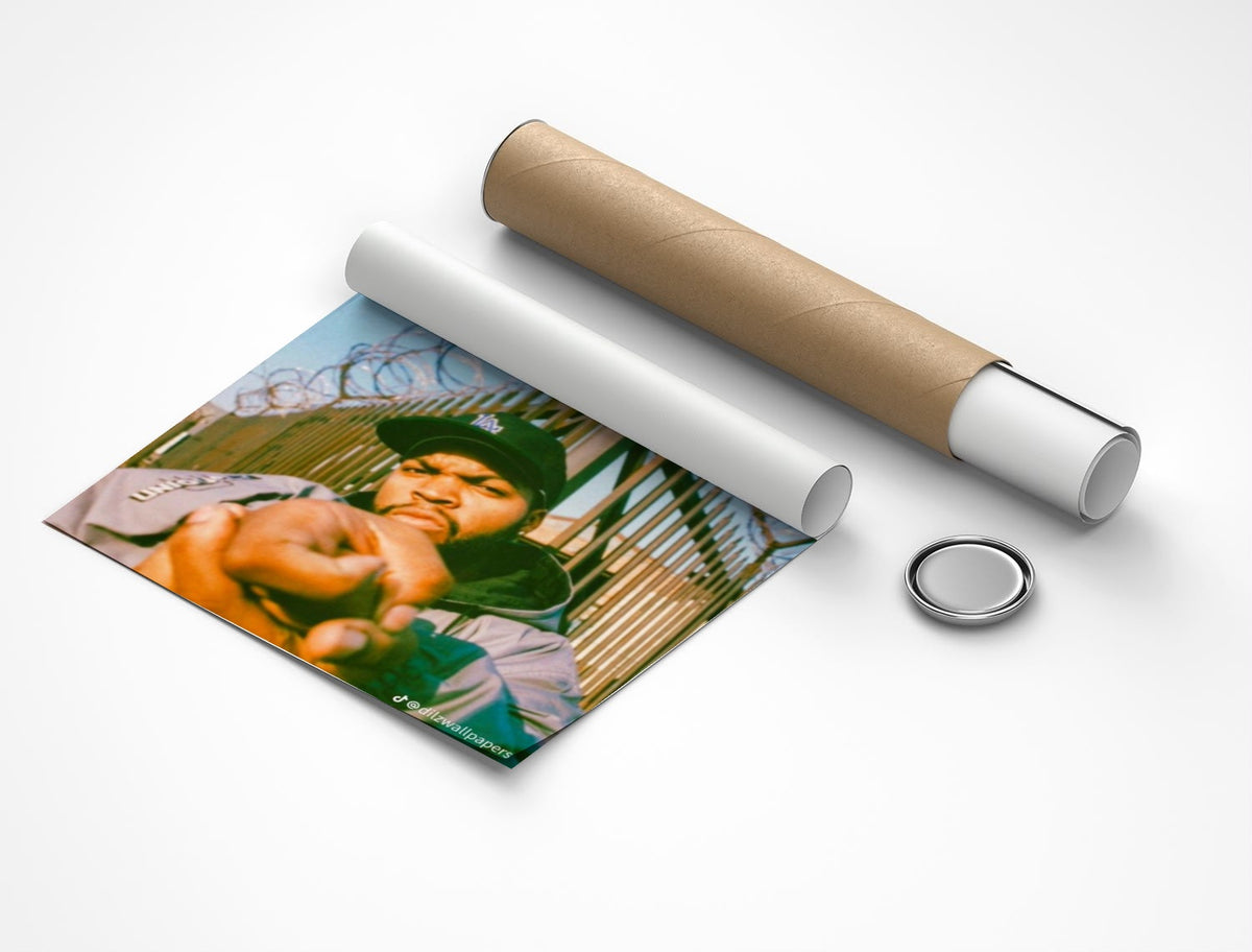 Rolled poster