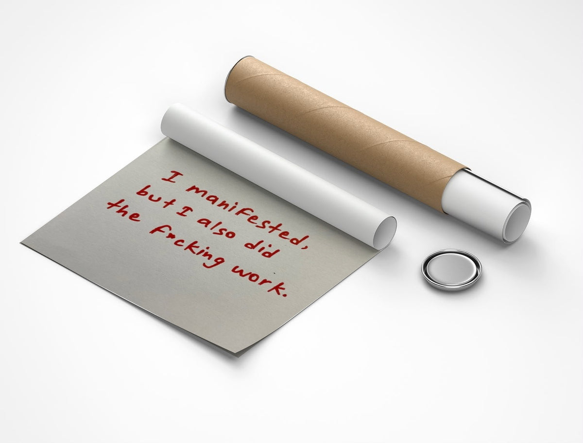 Rolled poster