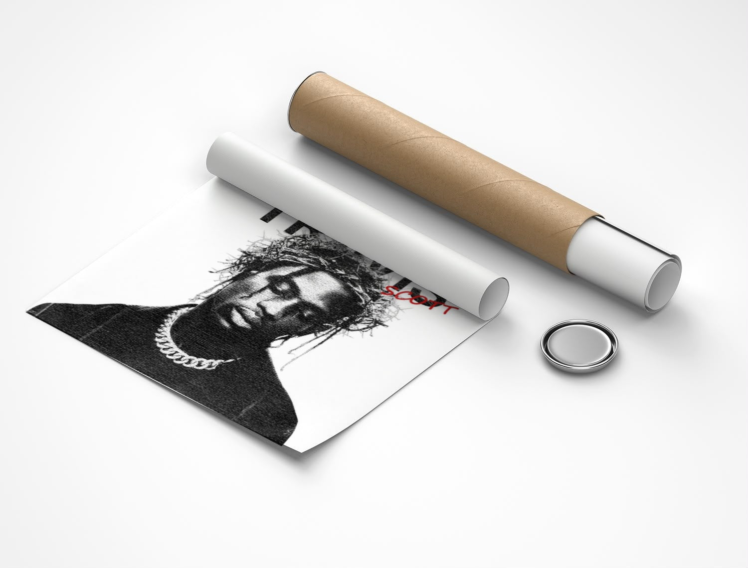 Rolled poster