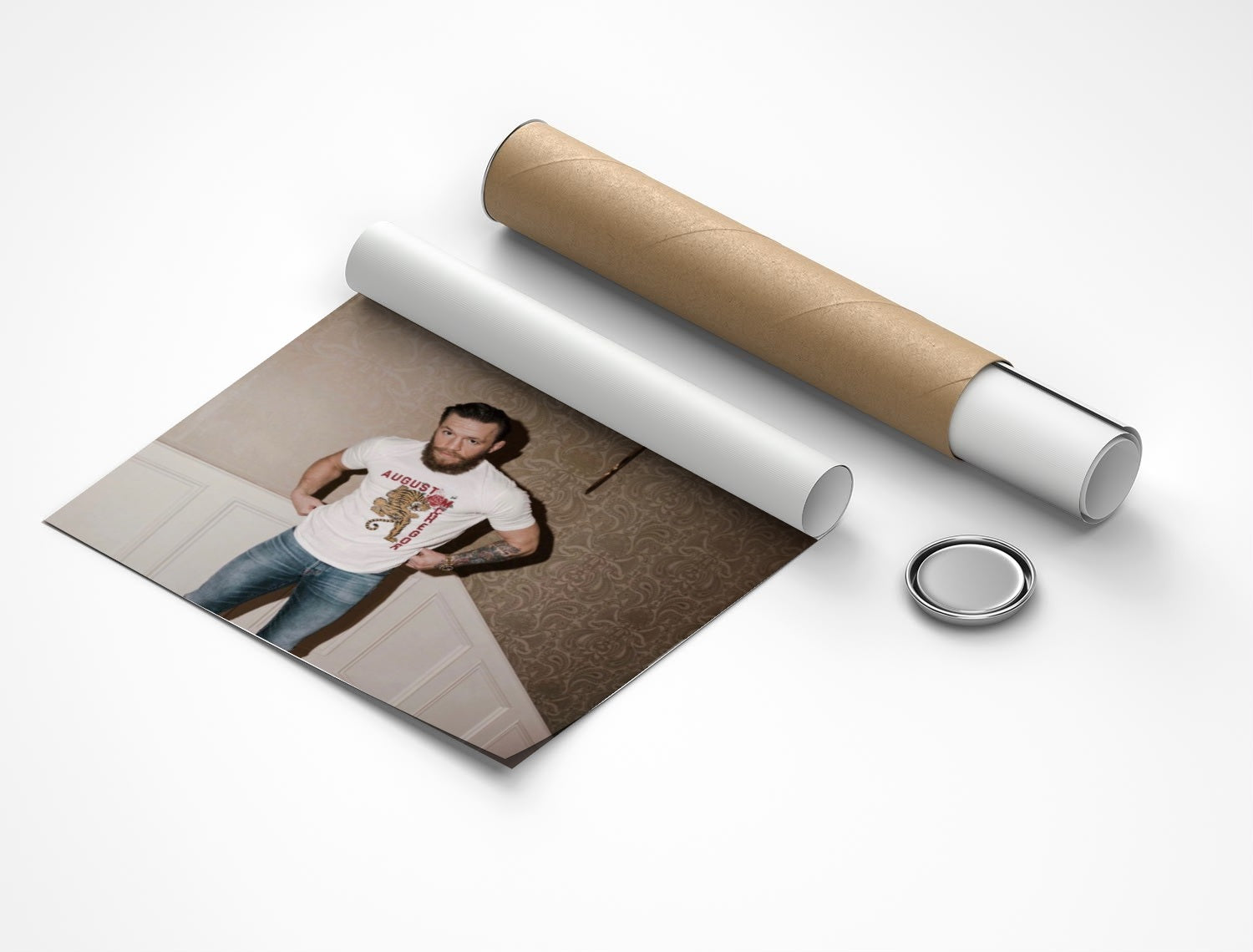 Rolled poster