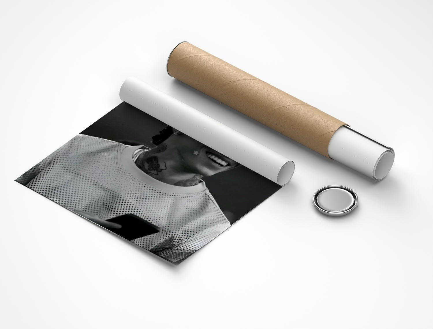 Rolled poster