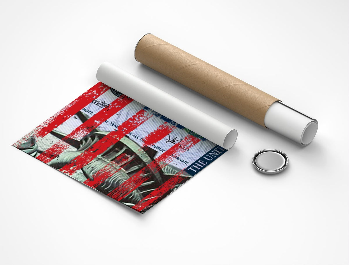 Rolled poster