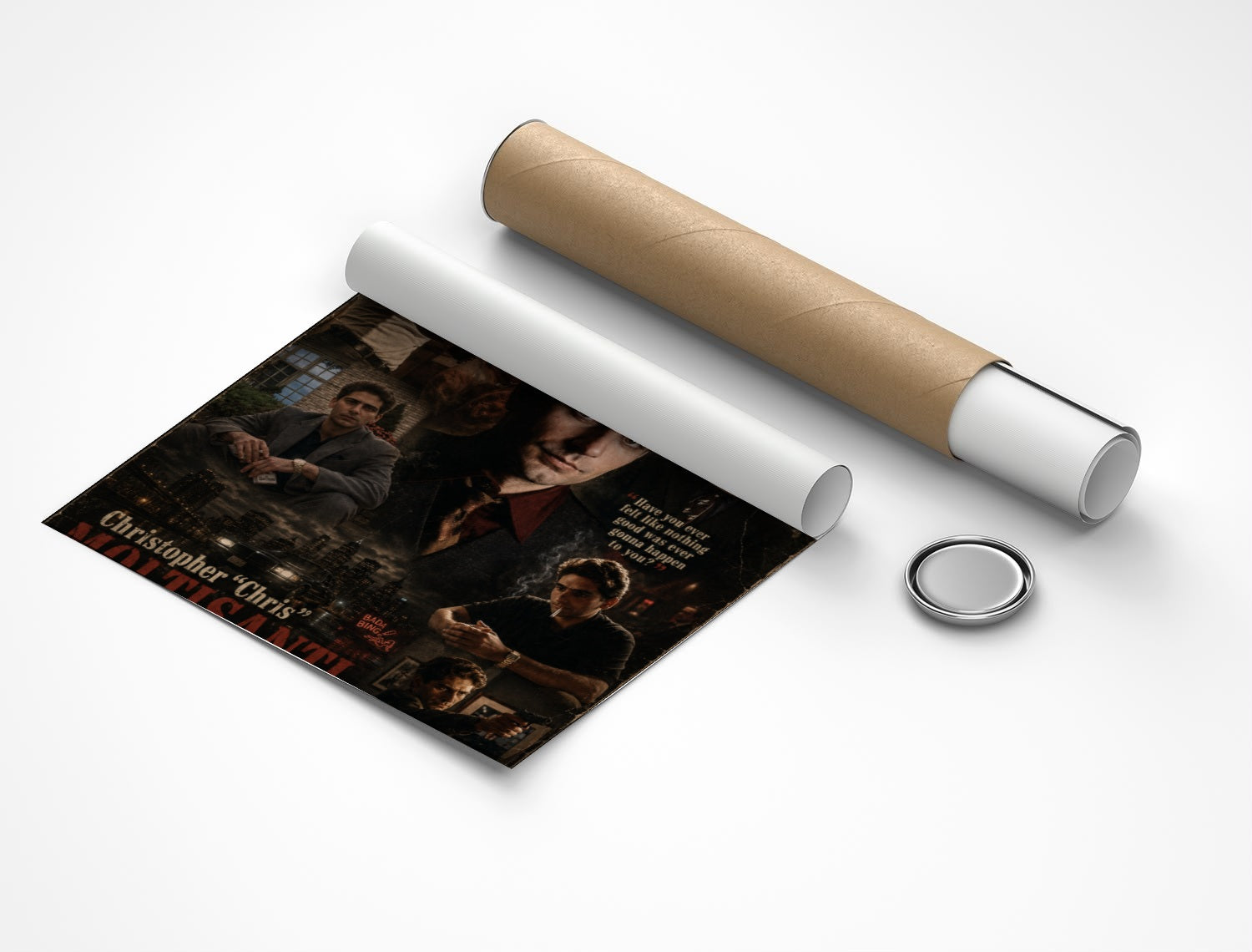 Rolled poster