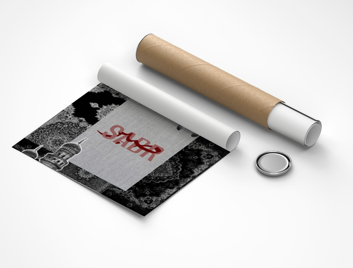 Rolled poster