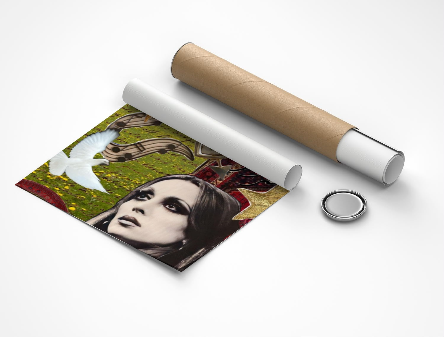 Rolled poster