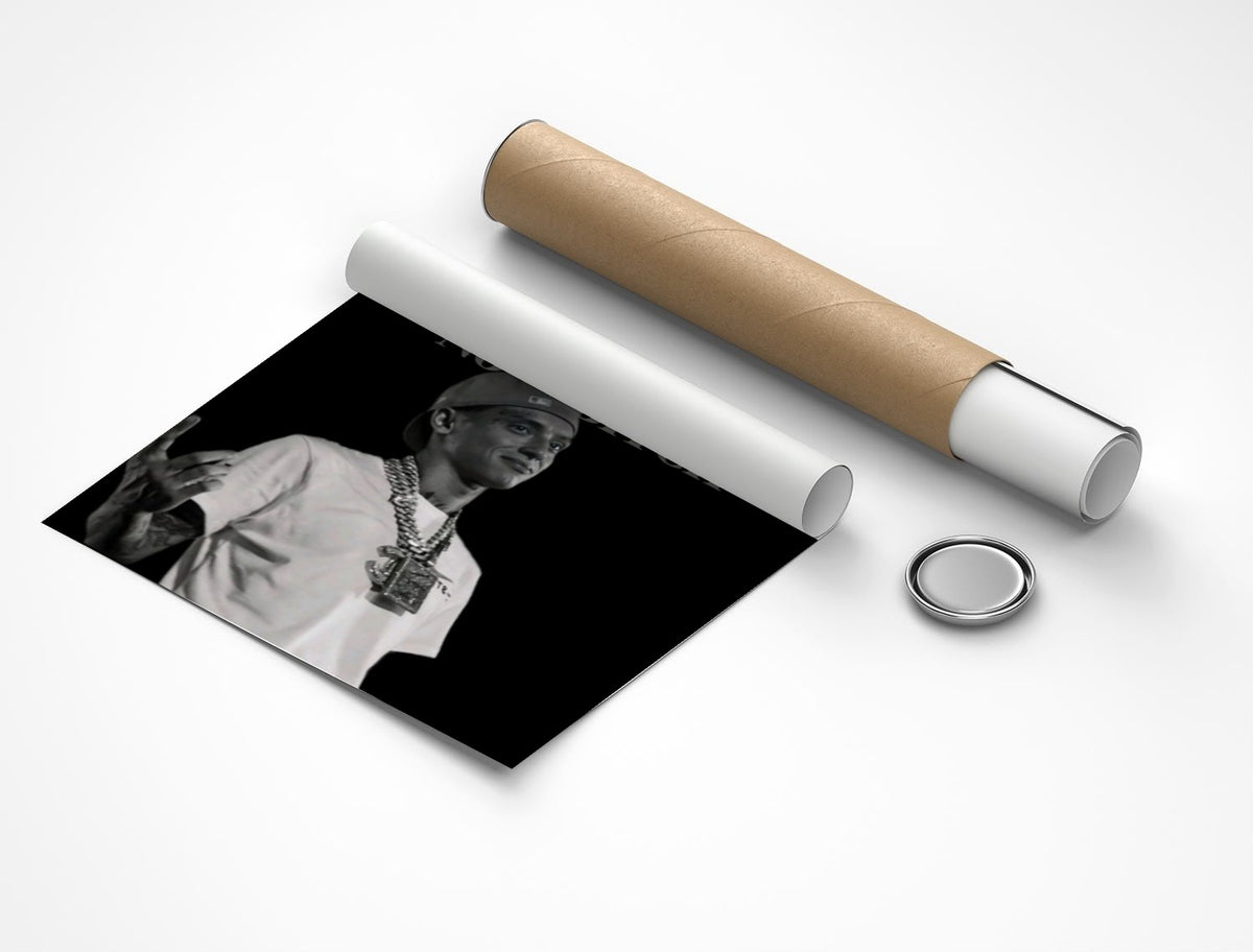 Rolled poster