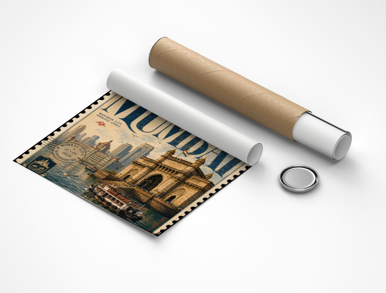 Rolled poster