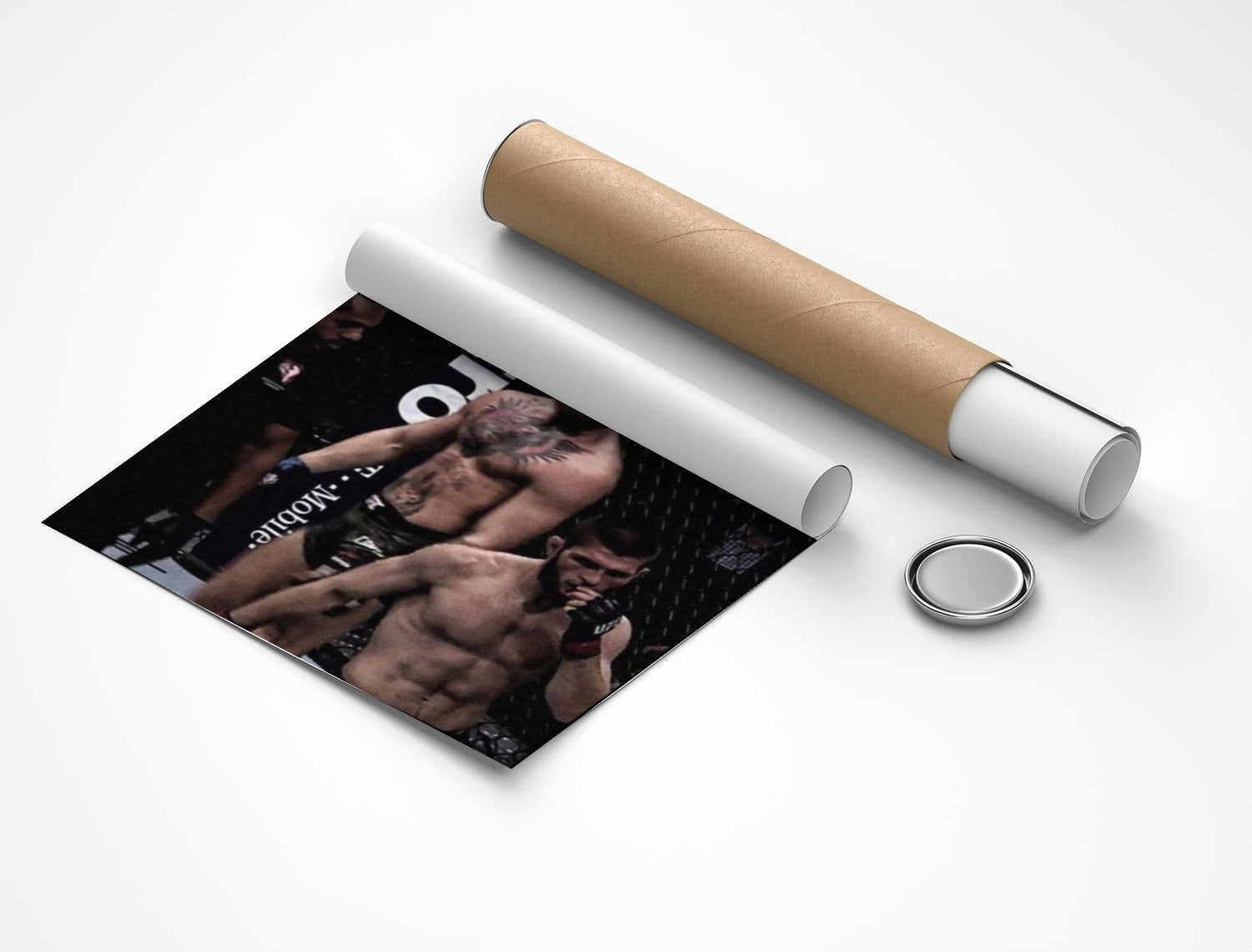 Rolled poster