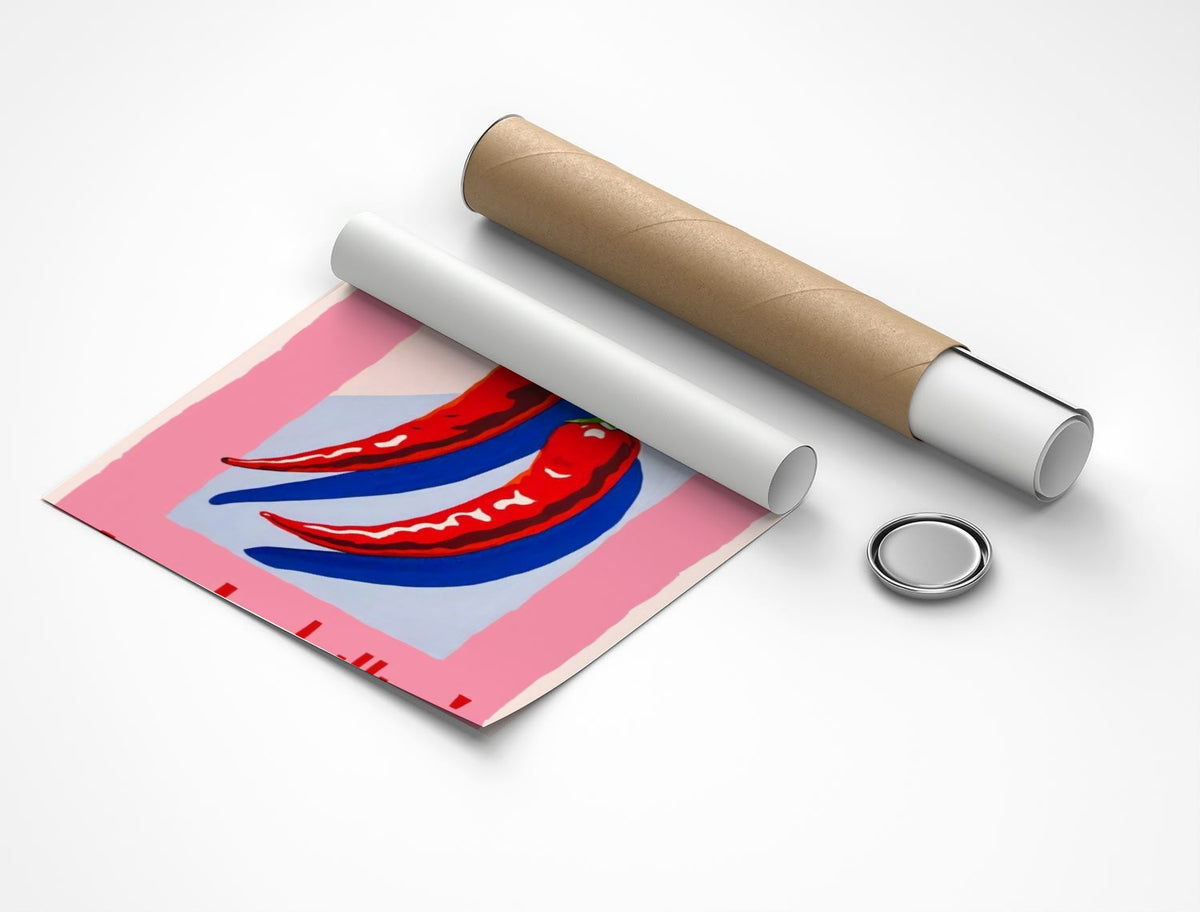 Rolled poster