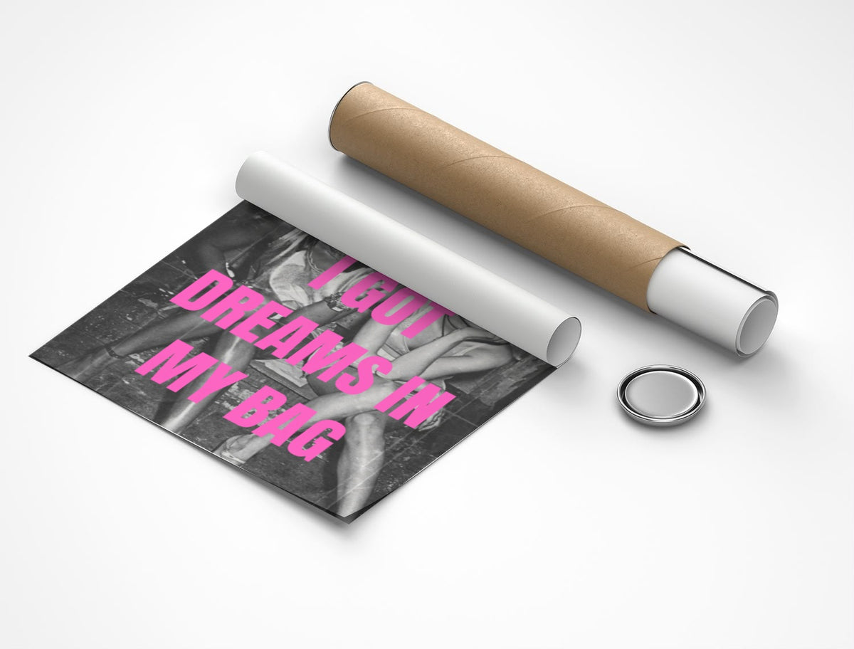 Rolled poster
