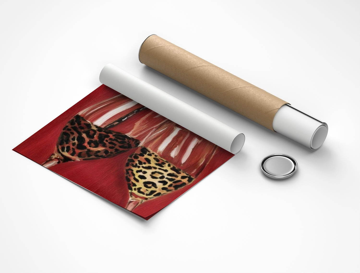 Rolled poster