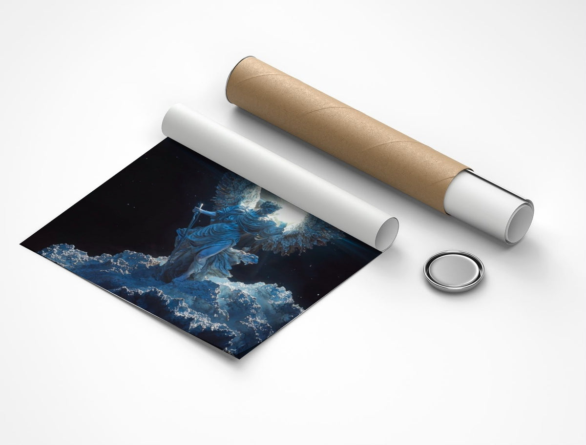 Rolled poster