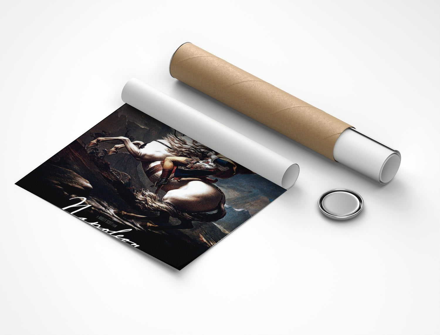 Rolled poster