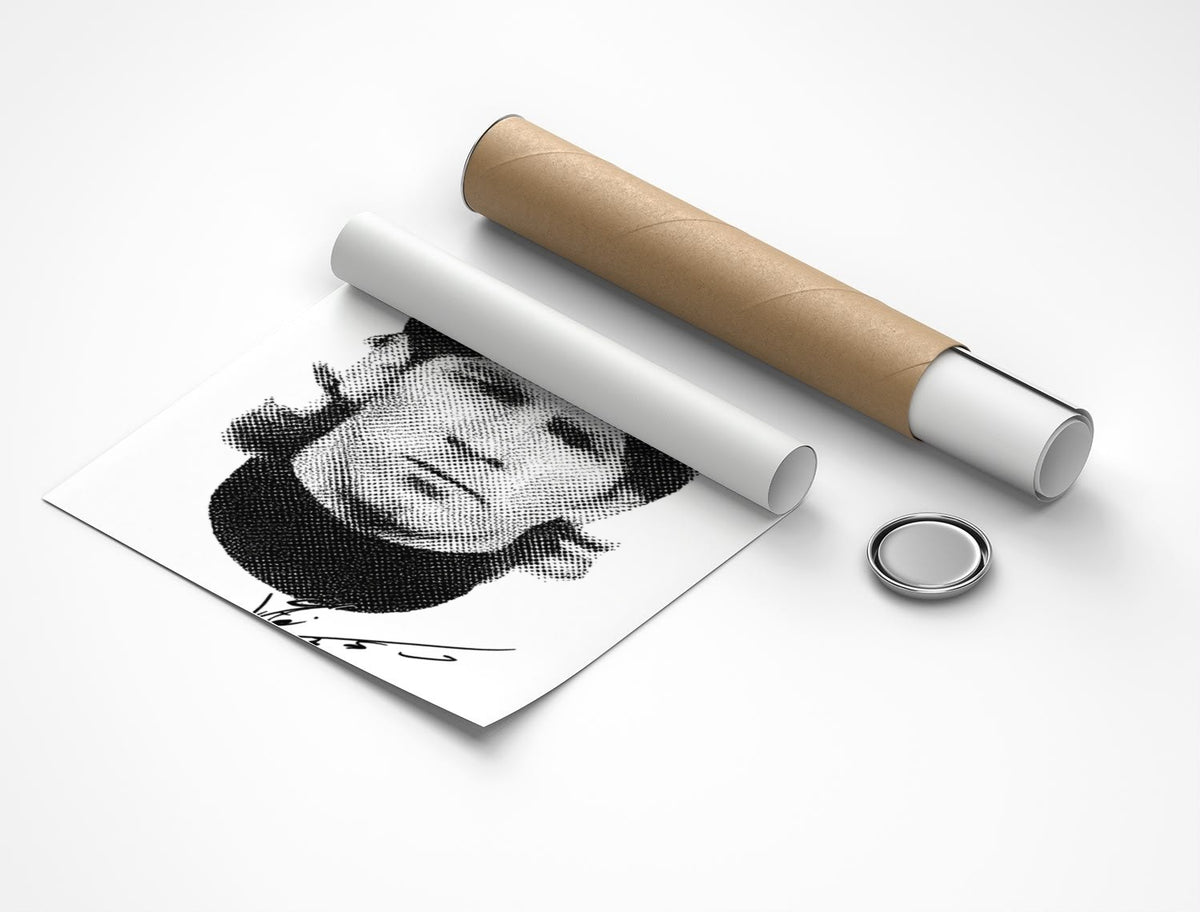 Rolled poster