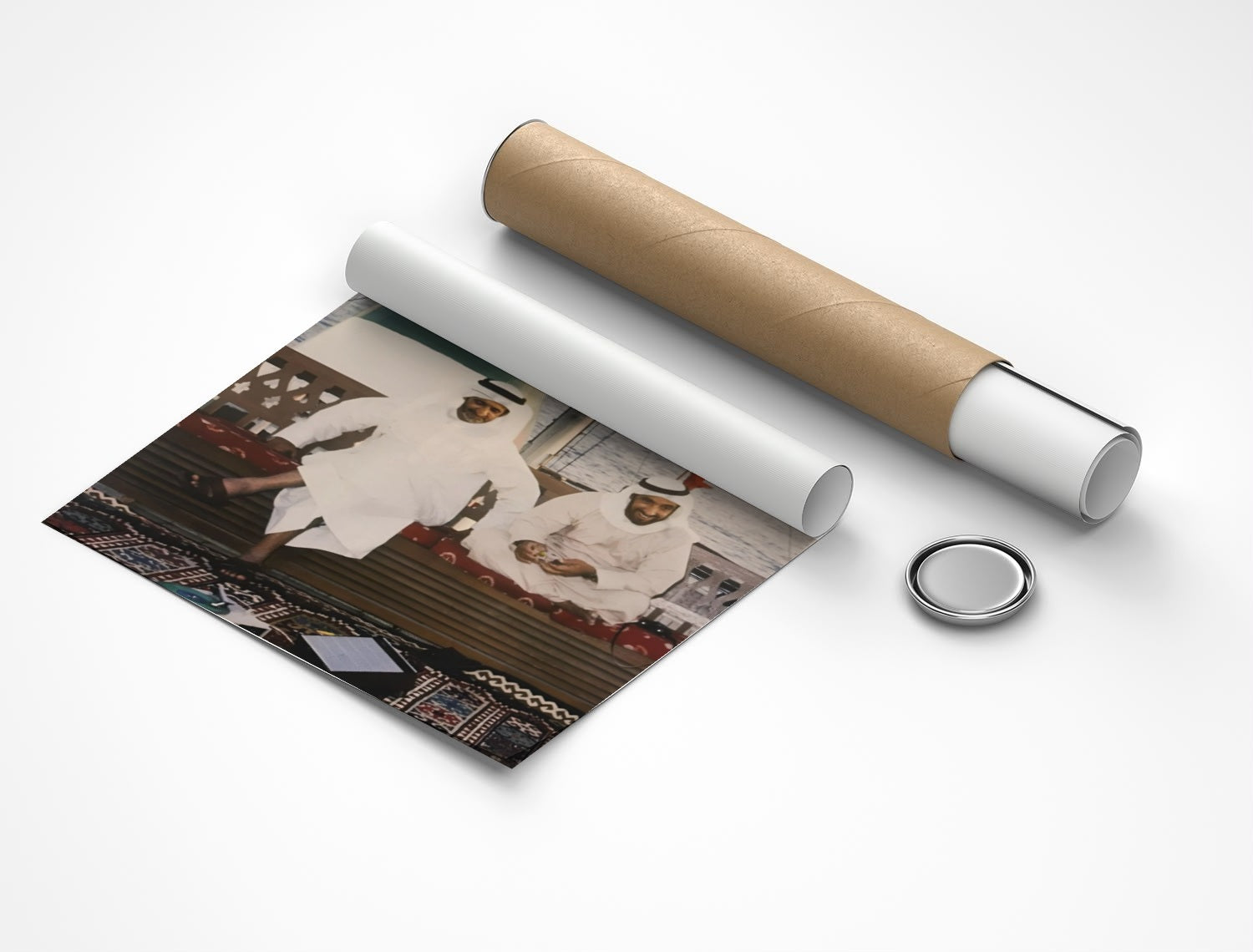 Rolled poster