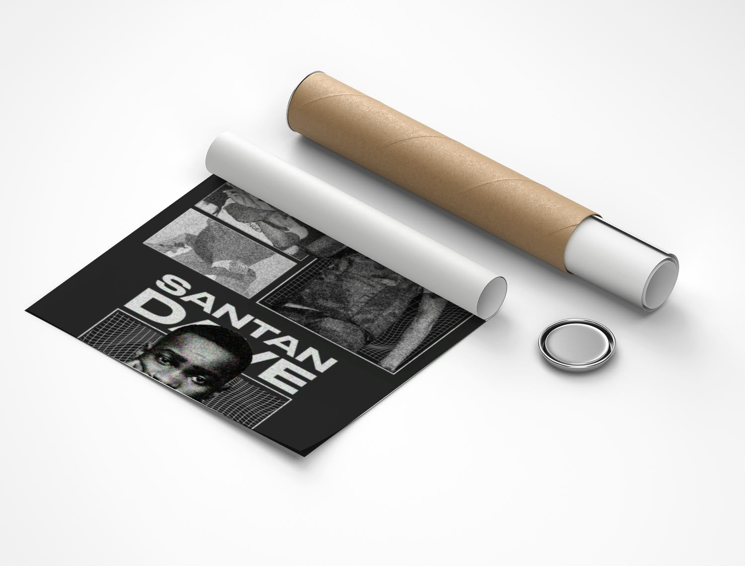 Rolled poster
