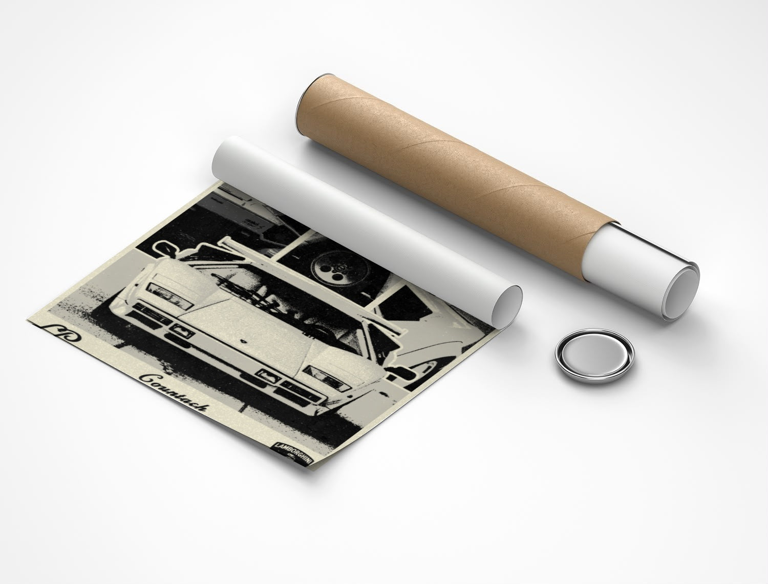Rolled poster