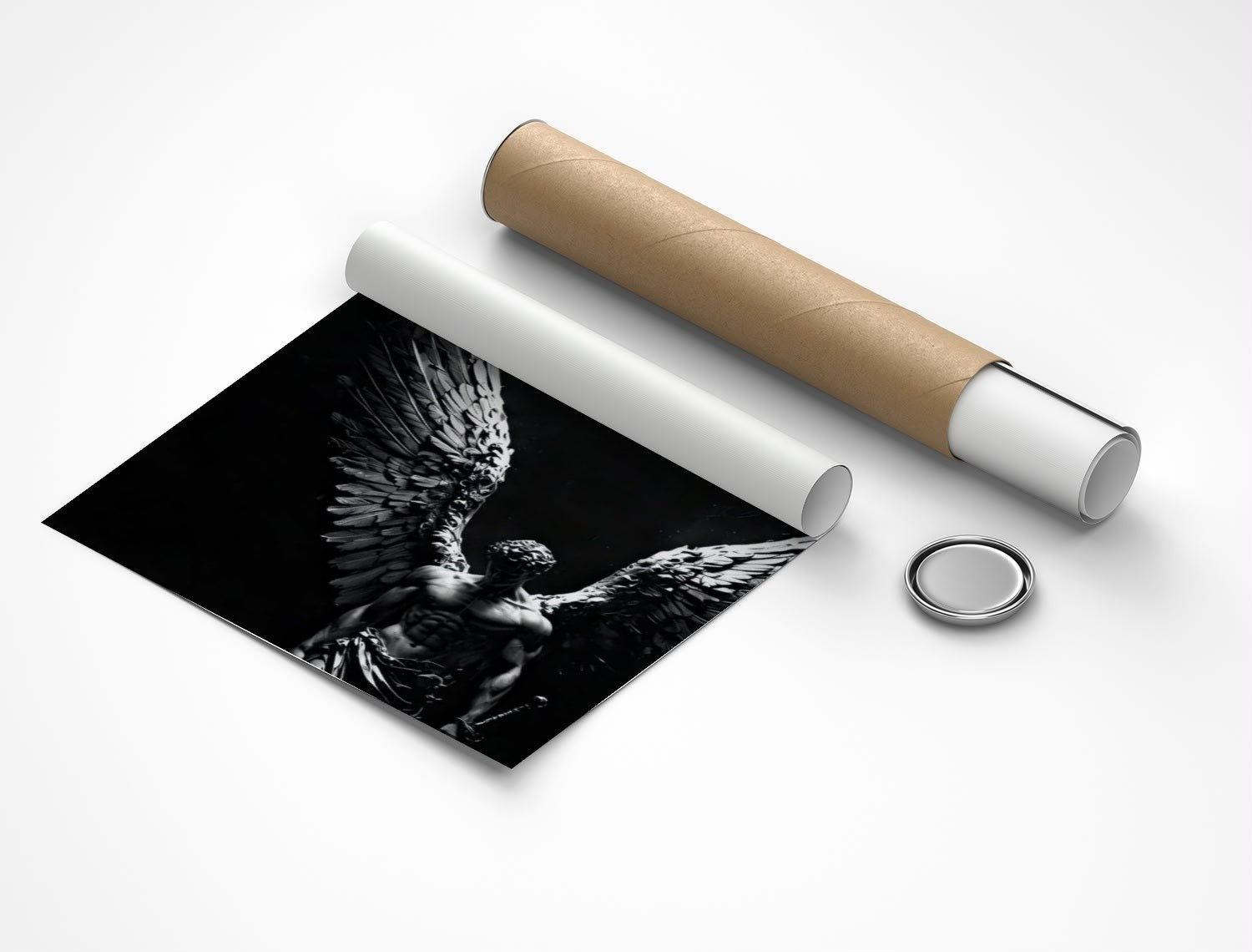 Rolled poster