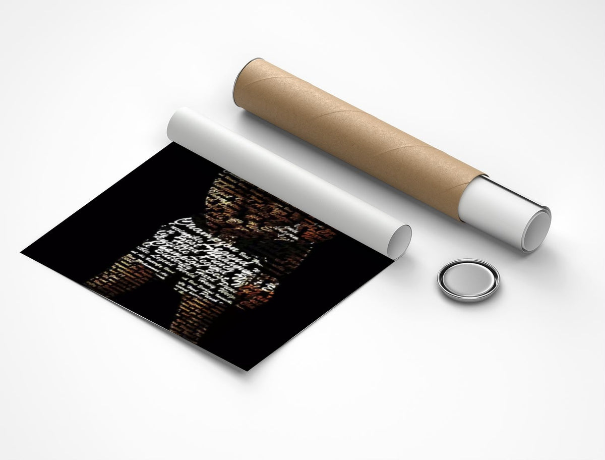 Rolled poster